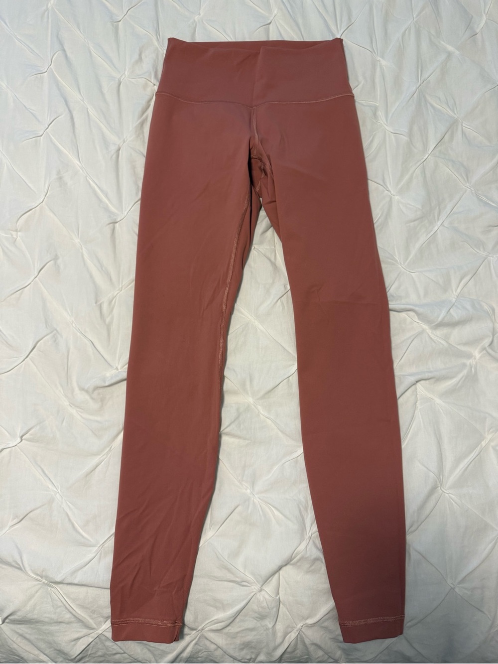 lululemon athletica High-Waist Rust-Colored Leggings